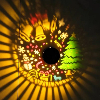 Decorative Wall Light: Festive Light Patterns, IP65, Auto-On At Night