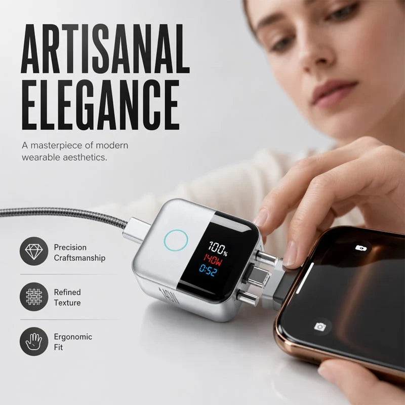 Smart Charging Protector — 140W USB-C, Auto Disconnect