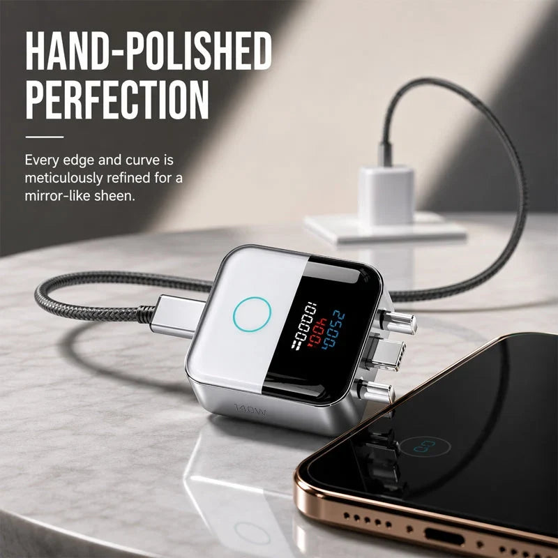 Smart Charging Protector — 140W USB-C, Auto Disconnect