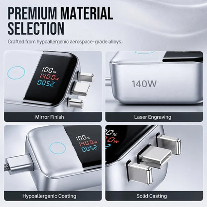 Smart Charging Protector — 140W USB-C, Auto Disconnect