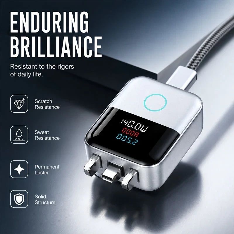 Smart Charging Protector — 140W USB-C, Auto Disconnect