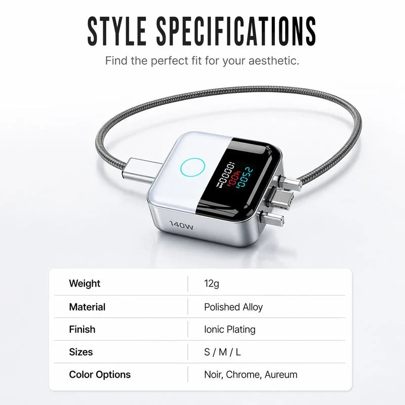 Smart Charging Protector — 140W USB-C, Auto Disconnect