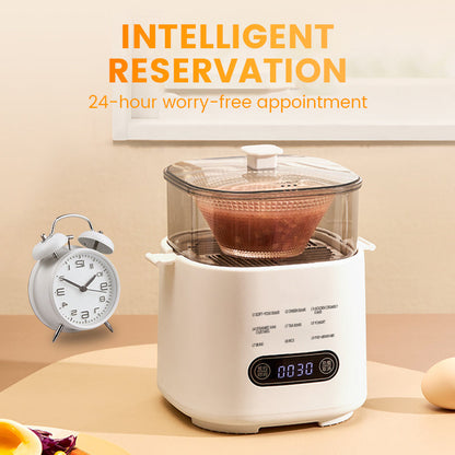 Mini Multi-Functional Egg Cooker – Smart Touch Panel, 6-Egg Capacity, Boils, Poaches, Scrambles & Steams