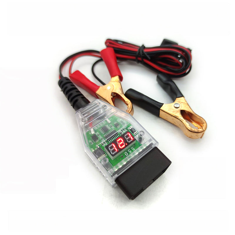 OBD II 12V Car Memory Saver | Voltage Display