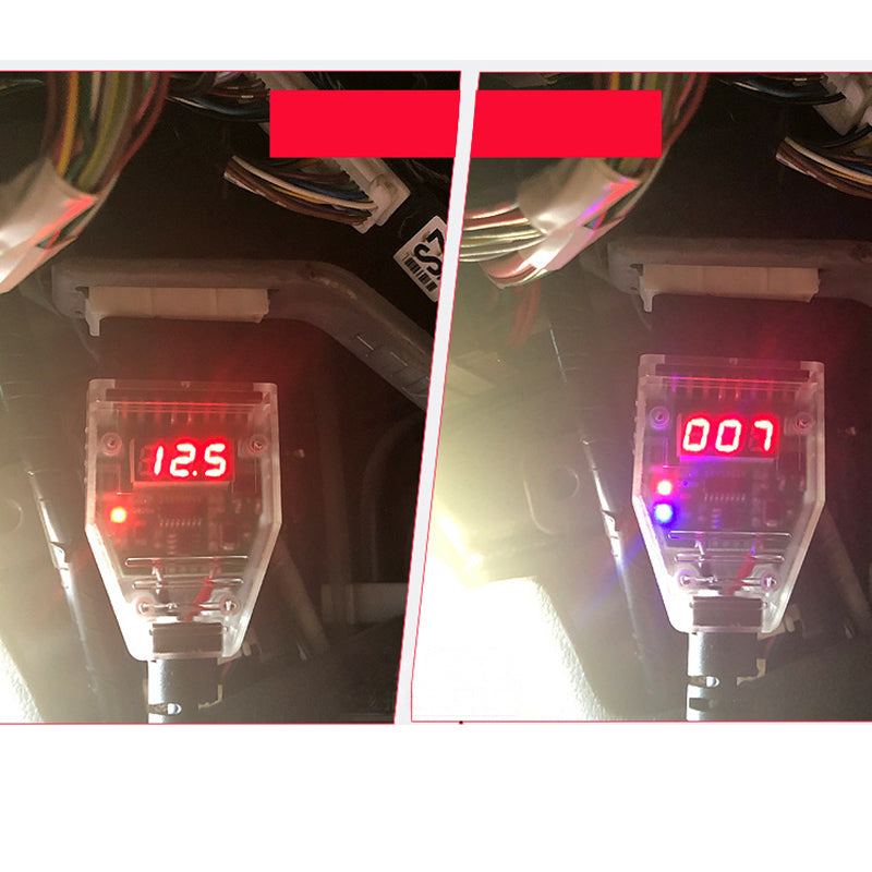 OBD II 12V Car Memory Saver | Voltage Display